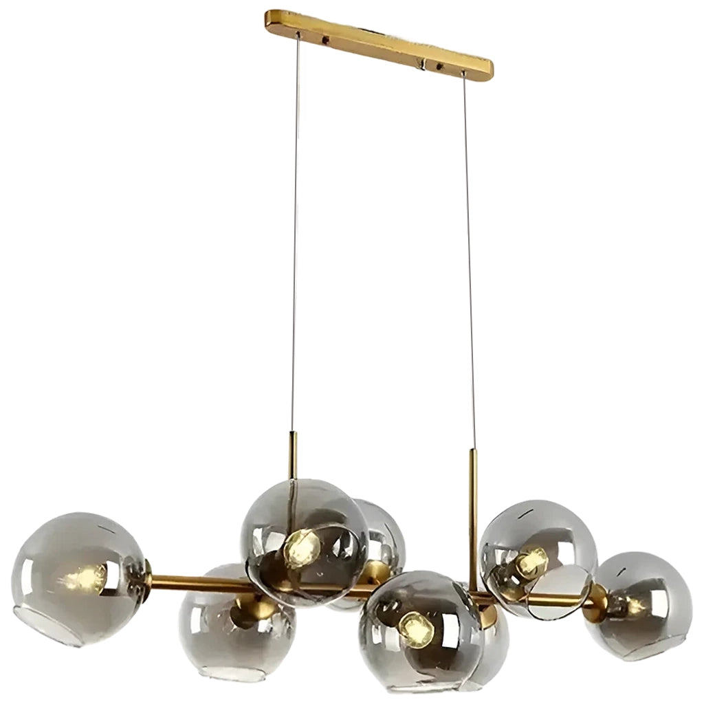 Lustra cu Glob, MODEST Grand, 8xE27, Auriu, Metal Lustre Moderne Default Title Alessandro Design