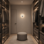 Lampa ścienna LED Urbanist 19W okrągła, zimne/ciepłe/neutralne światło, akryl i biały metal