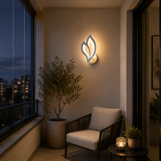 Lampa LED LILY 14W Petal Light Zimna/Ciepła/Neutralna Akryl i Biały Metal