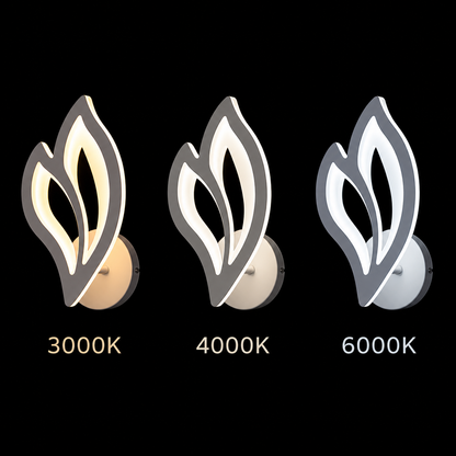 Lampa LED LILY 14W Petal Light Zimna/Ciepła/Neutralna Akryl i Biały Metal