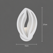 Lampa ścienna LED ORCHID 11W Petal Zimne/Ciepłe/Neutralne światło Akryl Metal Biały