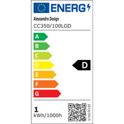 Kryształowy żyrandol HOHENZOLLERN Imperio, 59 W, średnica 100 cm, zimne/ciepłe/neutralne światło, złoty, regulowana wysokość