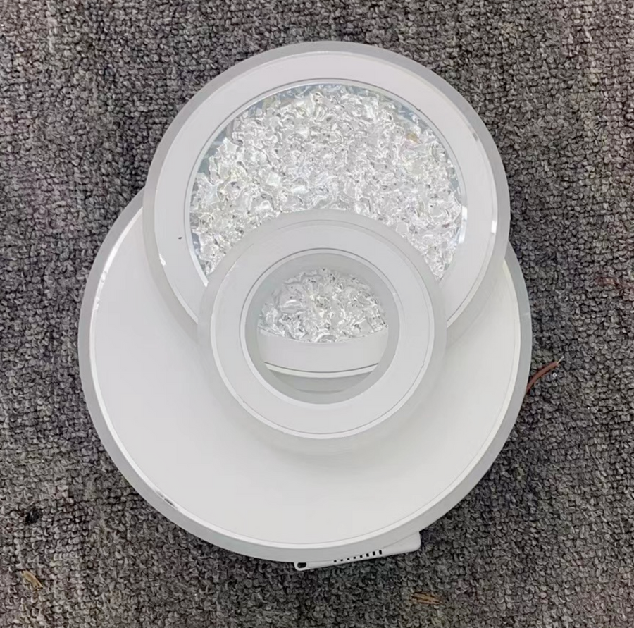 LED LED LED Kompacic Rondos, 36 W, 3 kółka, zimno/gorące/neutralne światło, białe