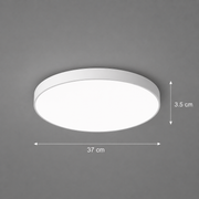 Lampa sufitowa LED SOLIS 37cm 33W Zimne białe światło