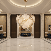 Żyrandol kryształowy LUXE Magno, 21xE14, średnica 60cm, wysokość 40cm, błyszczące złoto, regulowana wysokość, elegancki design Żyrandole kryształowe Domyślny tytuł Alessandro Design