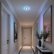 ORBITA LED Spot, 5W, Okrągły, Zimne/Ciepłe Światło, Antyczny Brąz, Żywica i Szkło Spot LED Domyślny Tytuł Alessandro Design