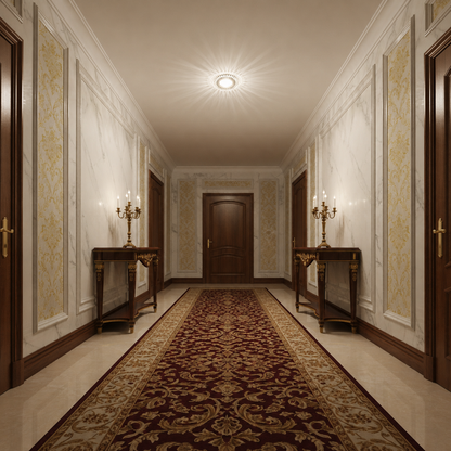 ORBITA LED Spot, 5W, Okrągły, Zimne/Ciepłe Światło, Antyczny Brąz, Żywica i Szkło Spot LED Domyślny Tytuł Alessandro Design