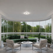 ORBITA LED Spot, 5W, Okrągły, Zimne/Ciepłe Światło, Antyczny Brąz, Żywica i Szkło Spot LED Domyślny Tytuł Alessandro Design