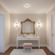 ORBITA LED Spot, 5W, Okrągły, Zimne/Ciepłe Światło, Antyczny Brąz, Żywica i Szkło Spot LED Domyślny Tytuł Alessandro Design