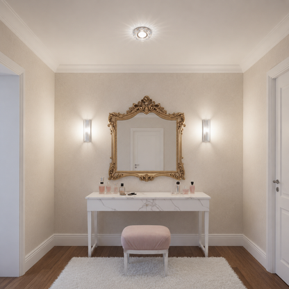 ORBITA LED Spot, 5W, Okrągły, Zimne/Ciepłe Światło, Antyczny Brąz, Żywica i Szkło Spot LED Domyślny Tytuł Alessandro Design