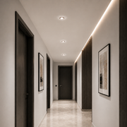 ORBITA LED Spot, 5W, Okrągły, Zimne/Ciepłe Światło, Antyczny Brąz, Żywica i Szkło Spot LED Domyślny Tytuł Alessandro Design