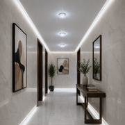 ORBITA LED Spot, 5W, Okrągły, Zimne Światło + RGB, Biały, Żywiczny i Szklany Spot LED Domyślny Tytuł Alessandro Design