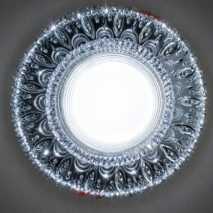 ORBITA LED Spot, 5W, Okrągły, Zimne Światło + RGB, Biały, Żywiczny i Szklany Spot LED Domyślny Tytuł Alessandro Design