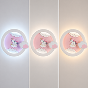 Żyrandol LED CONSTELATION 49W, średnica 49cm, światło zimne/ciepłe/neutralne, biały niebieski