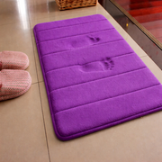 Zestaw 3 mat do kąpieli, 50x40 cm, niebieski, antypoślizgowy