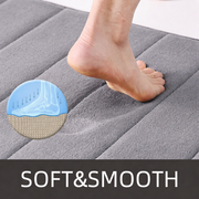 Zestaw 3 mat do kąpieli, 50x40 cm, niebieski, antypoślizgowy