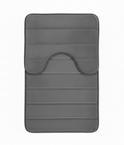 Zestaw 3 mat do kąpieli, 50x40 cm, niebieski, antypoślizgowy