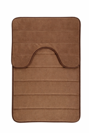 Zestaw 3 mat do kąpieli, 50x40 cm, niebieski, antypoślizgowy