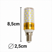 Żarówka LED E14, 12 W, różowa, światło ciepłe/neutralne/zimne, 3000 K/4000 K/6000 K