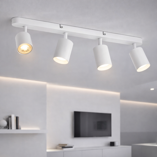 Żyrandol Joom z projektorem liniowym 2XGU10 czarny