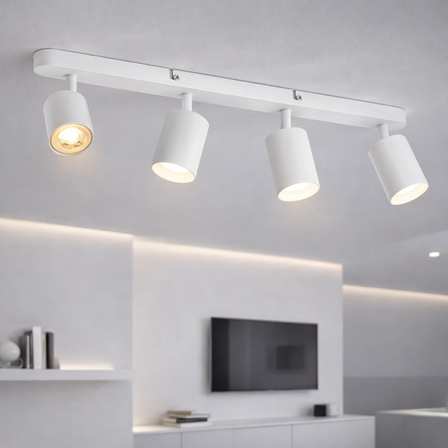 Żyrandol Joom z projektorem liniowym 2XGU10 czarny