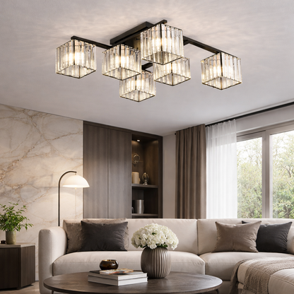 Żyrandol Gruziński 1x E27 Czarny