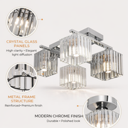 Żyrandol Gruziński 1x E27 Czarny