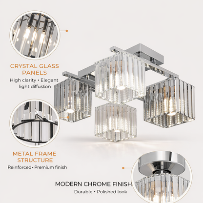 Żyrandol Gruziński 1x E27 Czarny