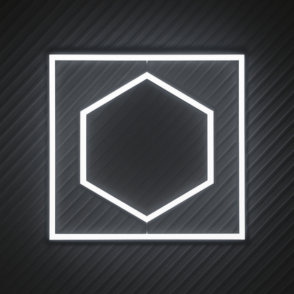 Sześciokątne diody LED w kształcie plastra miodu 1050 mm X 1200 mm