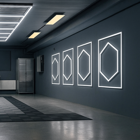 Sześciokątne diody LED w kształcie plastra miodu 1050 mm X 1200 mm