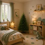 Decorațiune Brad Artificial EIS, 150 cm, 356 vârfuri, Plastic, Verde
