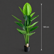 Decorațiune Epipremnum Aureum, 180 cm, 15 frunze, Verde