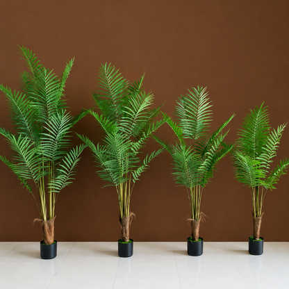 Decorațiune Howea Forsteriana, 200 cm, 15 frunze, Verde