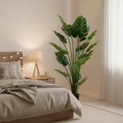 Decorațiune Monstrosa Deliciosa Artificial, Plastic, 180 cm, Verde