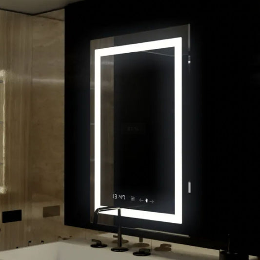 LUDA LED prostokątna 50x70 cm Insideus System Touch Niepełnosprawność