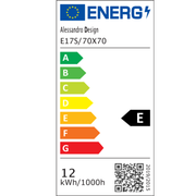 Okrągłe lustro LED, 70 cm, VIVO Touch, system odmgławiania, możliwość przyciemniania