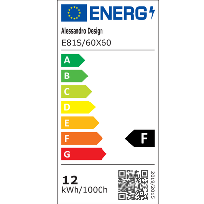 Lustro dotykowe LED Fiero Defog System 60X60cm
