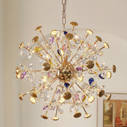 Żyrandol Kryształowy CC372/500GD, 24xG4, Złoto i Kryształy, 52cm, Regulowana Wysokość