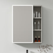 Ingrid Szafa Z Lustrem LED DBP123 80x70 Biała