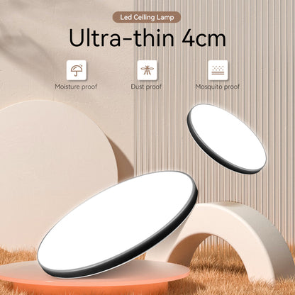 Lampa sufitowa LED SOLIS 47cm 48W Zimne Światło Złota