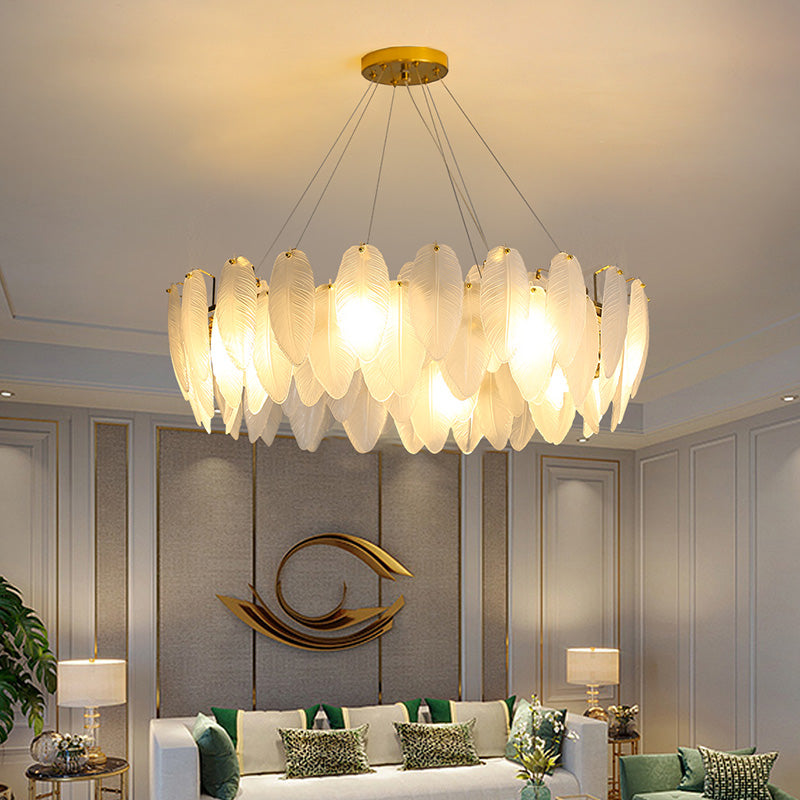 VAUX-LE-VICOMTE Eleganza Crystal Chandelier, 6x E14, średnica 49cm, złoty, regulowana wysokość