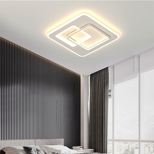 LED LULUS Z NOLUX PERO, 120W, 3 kwadraty, zimno/gorące/neutralne światło, białe, białe