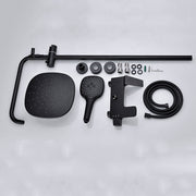 Kolumna prysznicowa, mosiądz sanitarny, czarny, 9960H