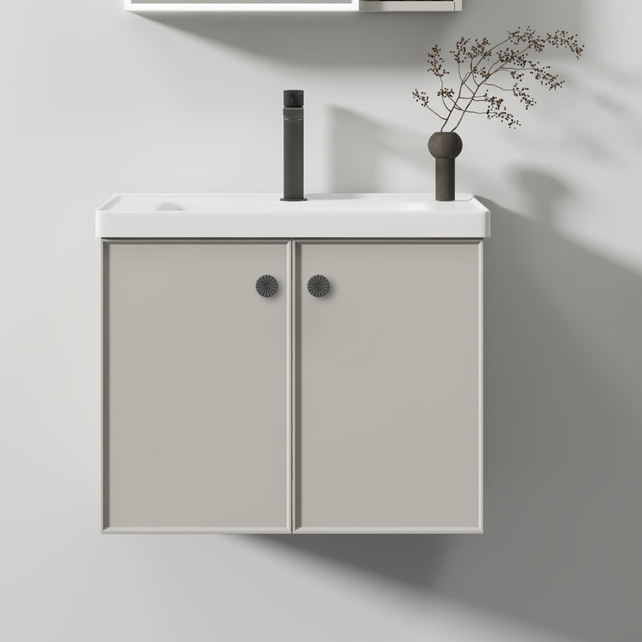 Ingrid Szafa Z Lustrem LED DBP123 80x70 Biała