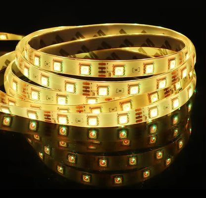 Zestaw taśm LED 5050 5m z pilotem, RGB, 10W/m, 5m, IP44