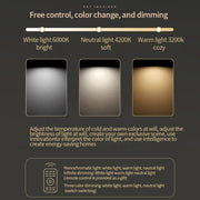 LED żyrandol z zdalnym sterowaniem Ella 203W, 8 kwadratów, zimno/gorące/neutralne światło, niestabilne, czarne