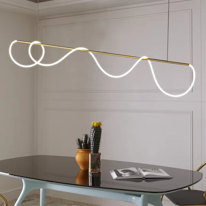 Żyrandol wiszący LED Zara z akrylu, 62 W, z pilotem, ściemnialny, 3000 K/4000 K/6000 K, złoty