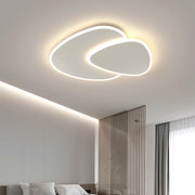 LED żyrandol z zdalnym sterowaniem pieprzy światło 98W, owalne, zimne/gorące/neutralne światło, niestabilne, białe