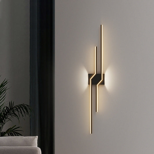 Elliana LED Kinkiet 18W Czarny Biały 