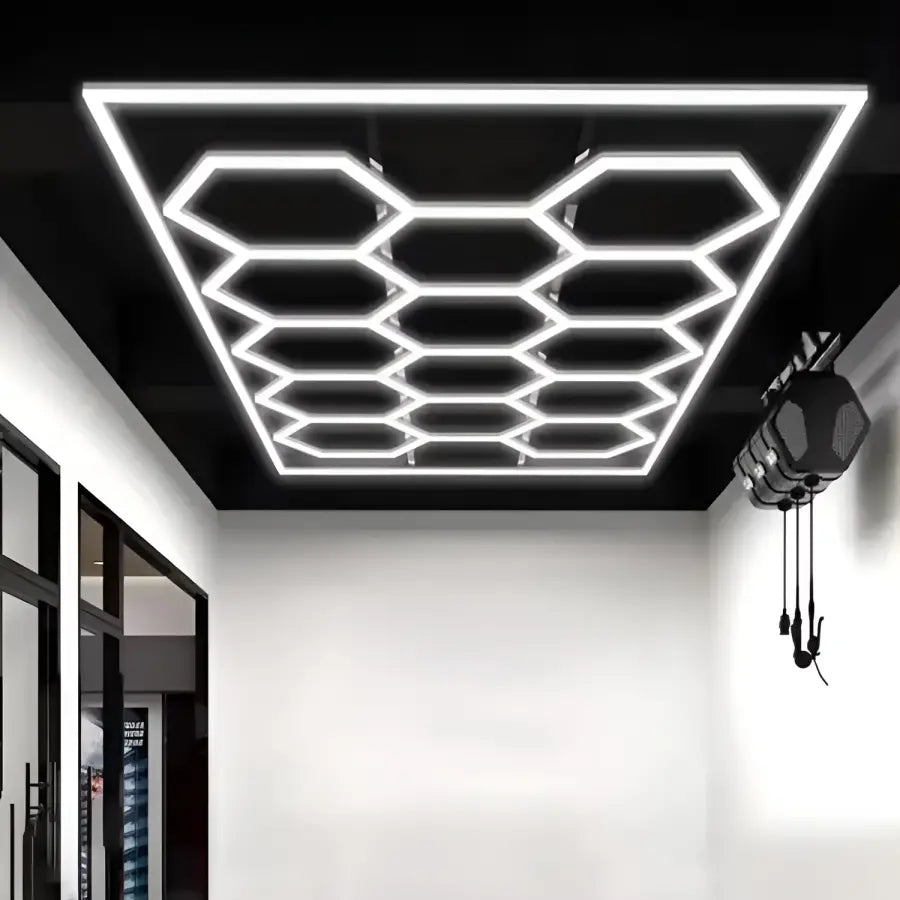 Melisia LED heksagony 4840mm X 2430mm